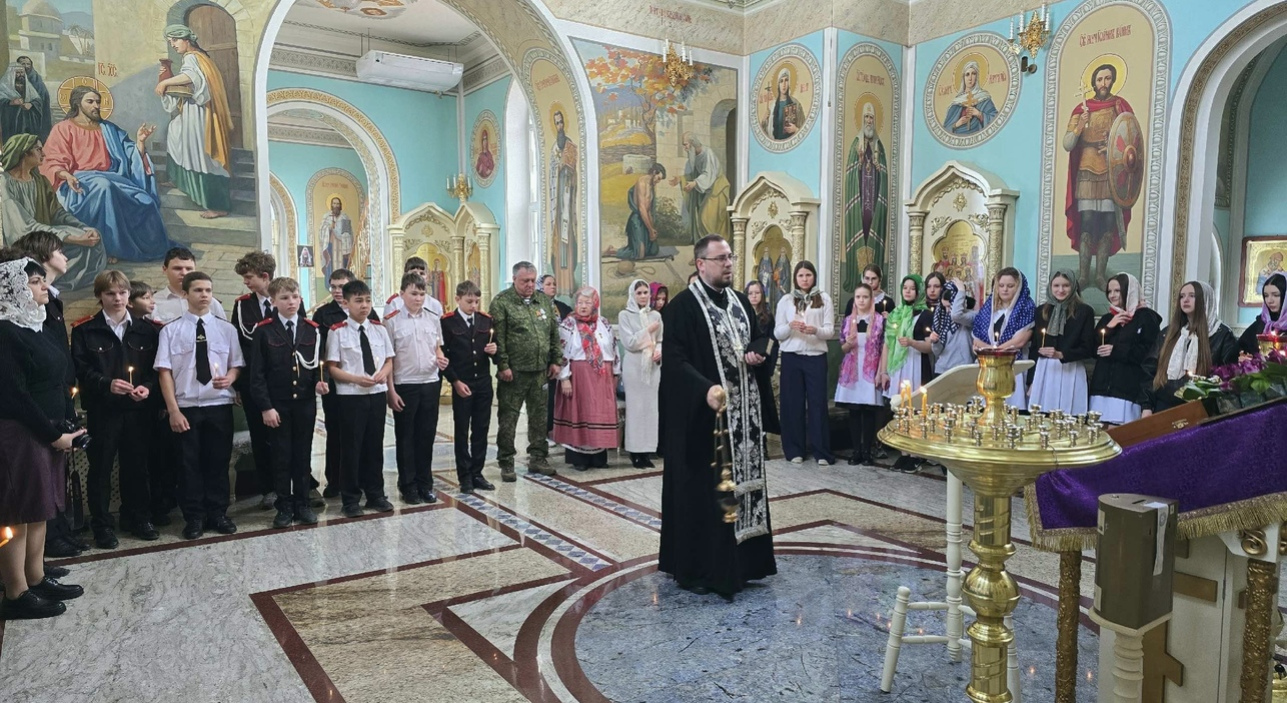 В Динской почтили память жертв теракта: молитва в храме как главный итог акции «Журавли»