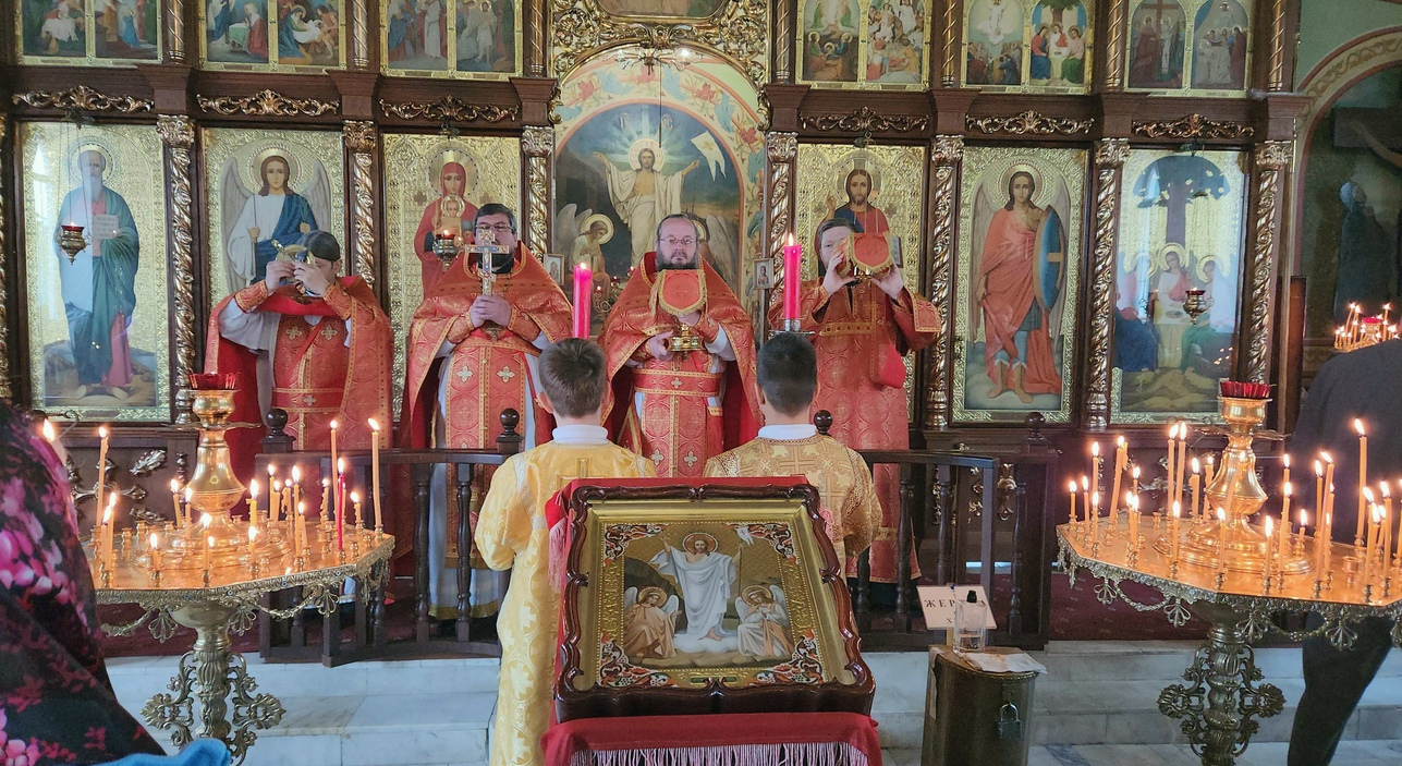 Пасхальный концерт и поздравления в День жен-мироносиц