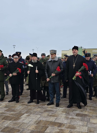 Благочинный принял участие в мероприятии, посвящённом открытию Года Защитника Отечества