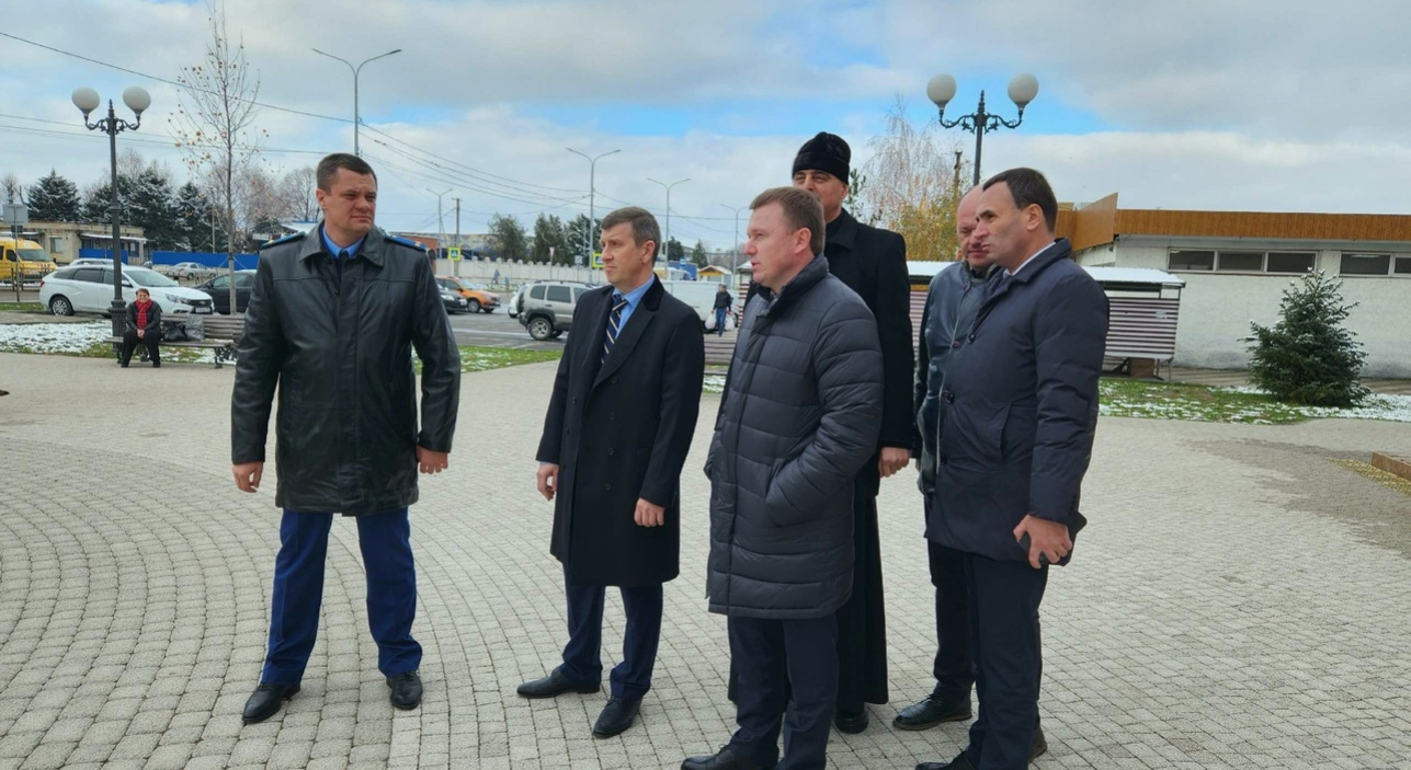Делегация района посетила храмы станицы Динской