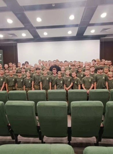Встреча с воспитанниками центра «Патриот»: о семье, верности и духовных ценностях