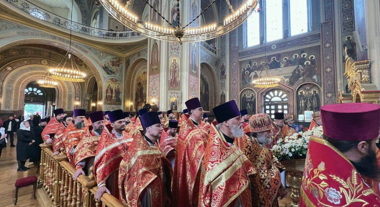 Соборная Божественная литургия в день памяти святого великомученика Георгия Победоносца