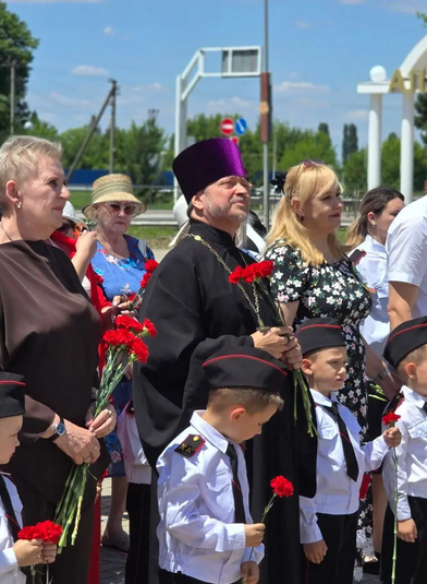 Всероссийская акция «Минута молчания» в станице Динской
