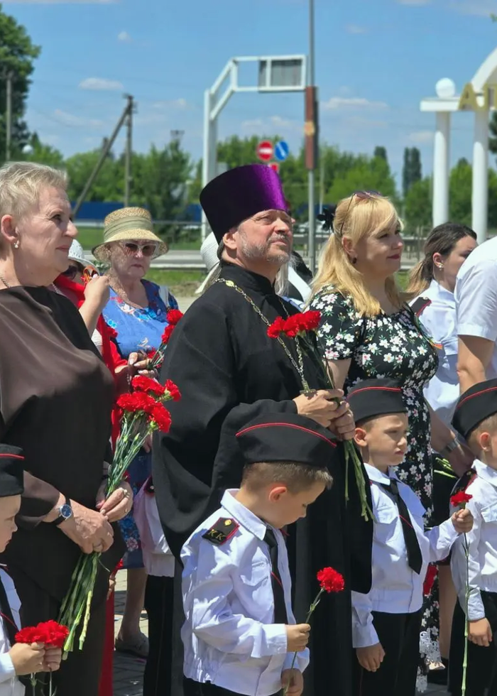 Всероссийская акция «Минута молчания» в станице Динской
