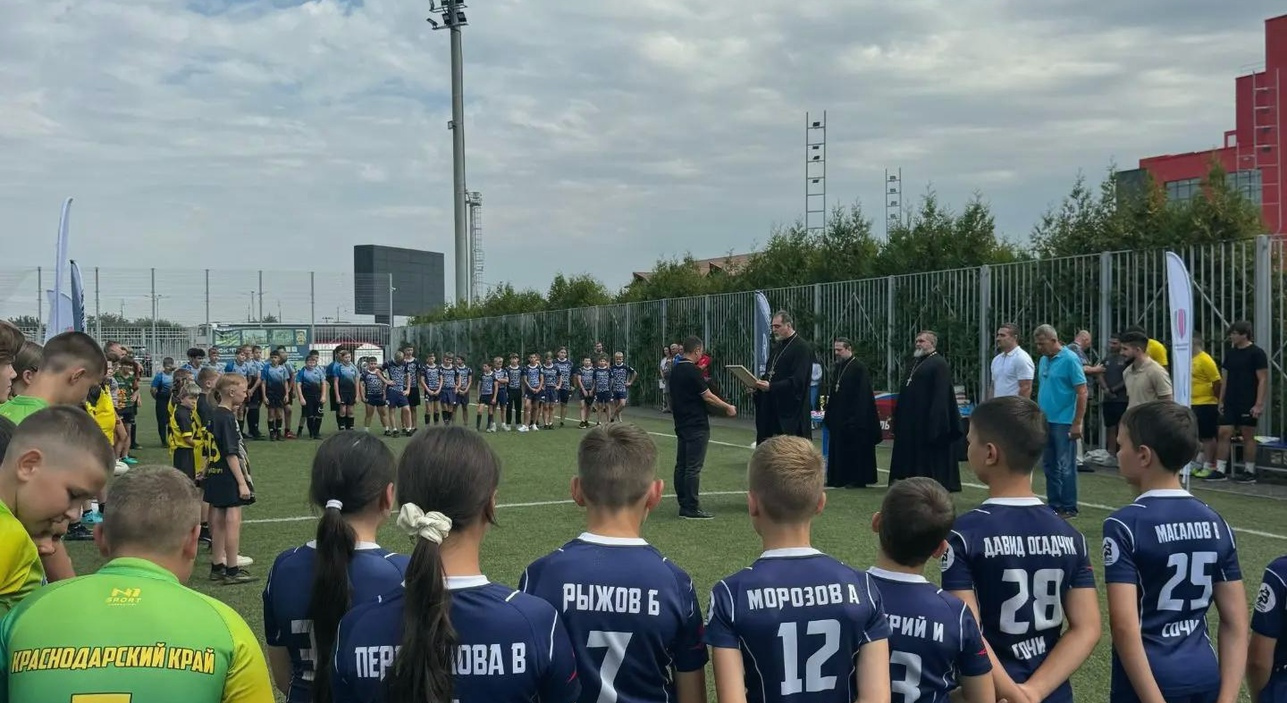 Спорт, вера и память: в Динской прошёл турнир по регби памяти святителя Николая Японского