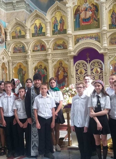 Экскурсия в новоосвященный храм станицы Динской