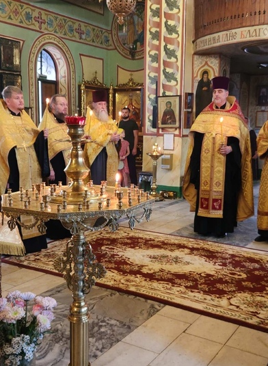 Соборное богослужение 14-го Динского районного благочиния