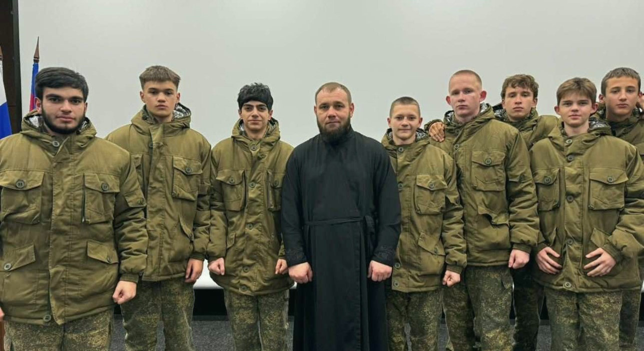 Встреча с воспитанниками Центра военно-патриотического воспитания «Патриот»
