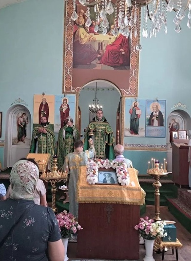 Радость веры: престольный праздник в храме села Первореченского