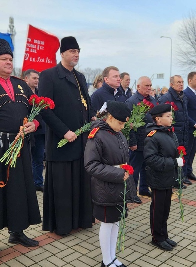 В Динской отметили годовщину освобождения района от немецко-фашистских захватчиков