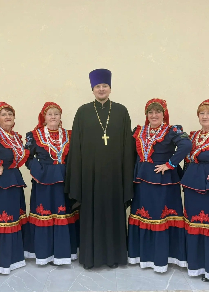 Священник принял участие в фестивале народной и казачьей песни, танцев и обрядов «Васюринский разгуляй».