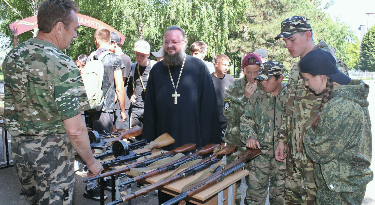 В Динской состоялся этап краевой военно-спортивной игры «Зарница»