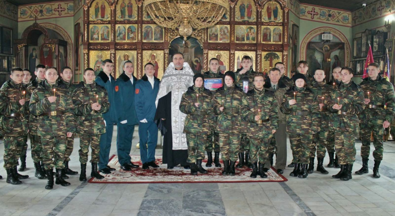 В храме Святой Троицы приняли «Эстафету Памяти»