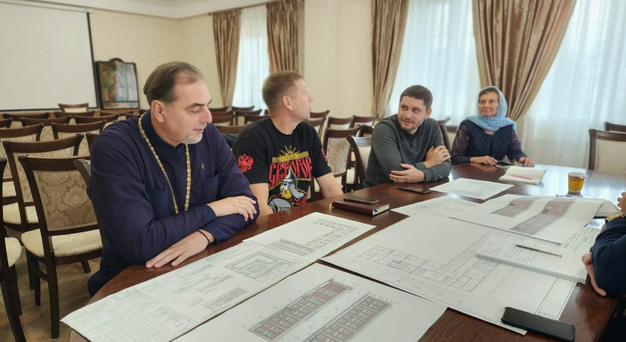 Состоялось очередное рабочее собрание, посвященное строительству православного реабилитационного центра