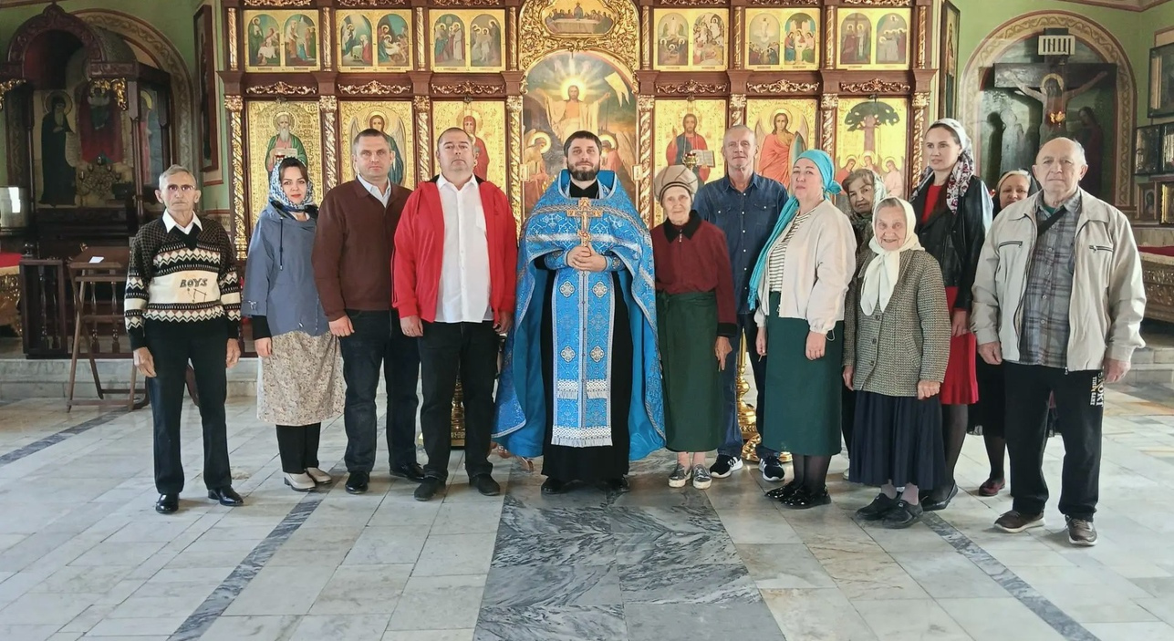 В храме Святой Троицы станицы Динской совершён благодарственный молебен с аграриями