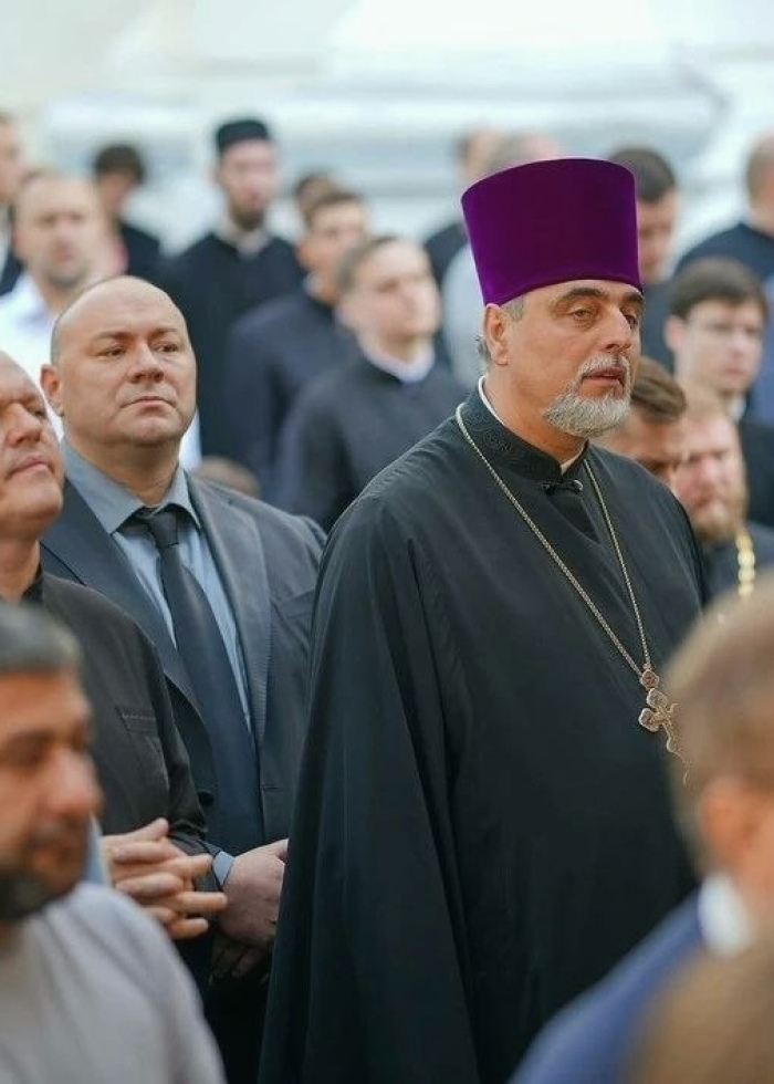 Благочинный 14-го Динского округа молился на Патриаршей Литургии в Троице-Сергиевой лавре