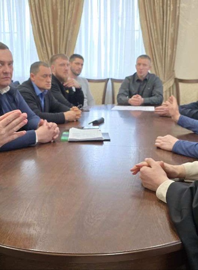 Встреча благочинного с представителями компании ГК 