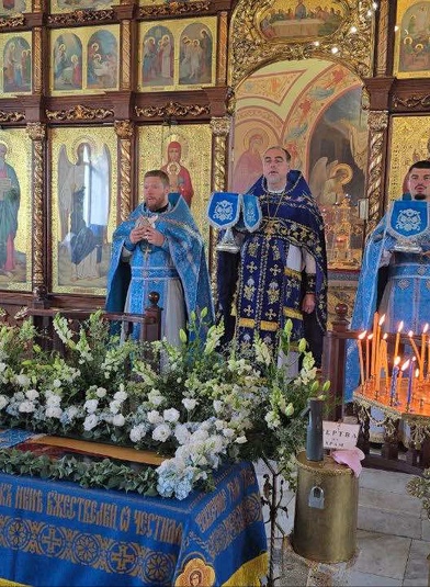 В праздник Успения Пресвятой Богородицы в нашем храме вознеслись соборные молитвы и прозвучали теплые поздравления
