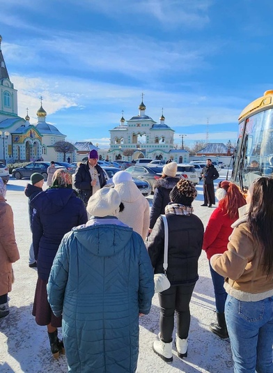 Воспитанники воскресной школы посетили архиерейскую ёлку в Краснодаре