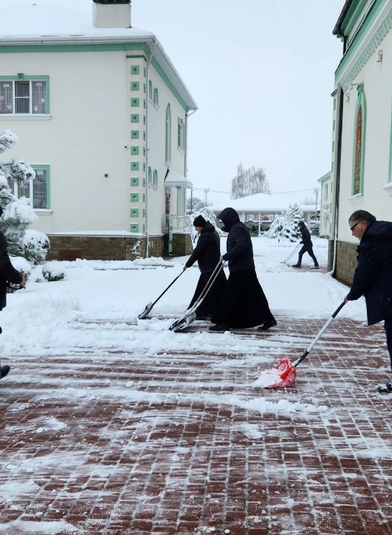 Зимний субботник