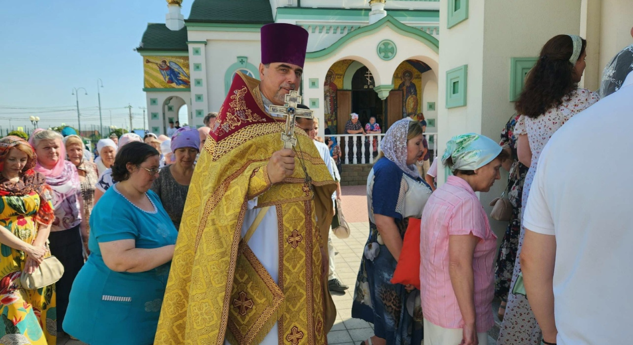 Неделя 7-я по Пятидесятнице в храме Святой Троицы
