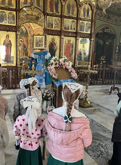 Дети православной школы святого Михаила Лекторского посетили богослужение