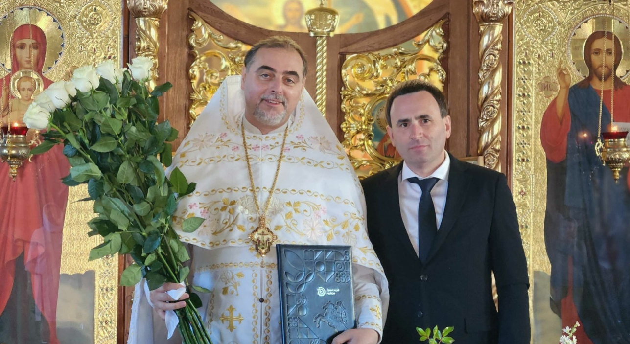 Благочинного протоиерея Иоанна Лапко поздравили с Днем Ангела