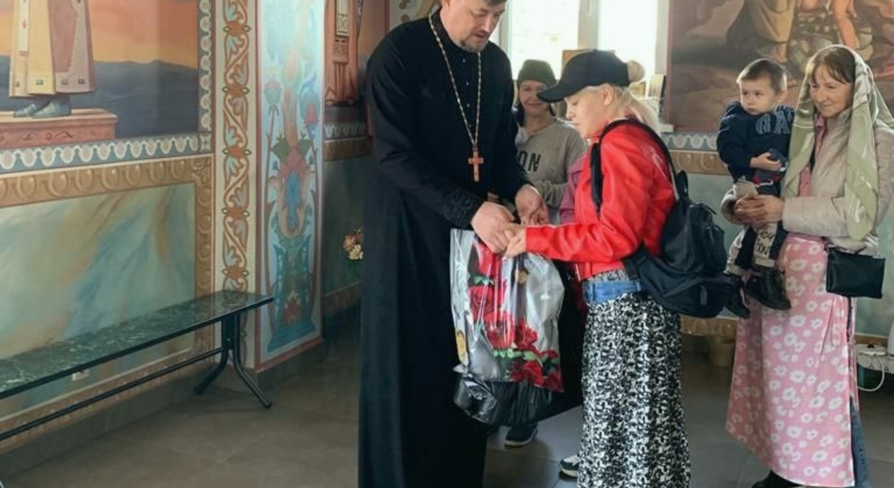 В храме Благовещения Пресвятой Богородицы оказали помощь нуждающимся