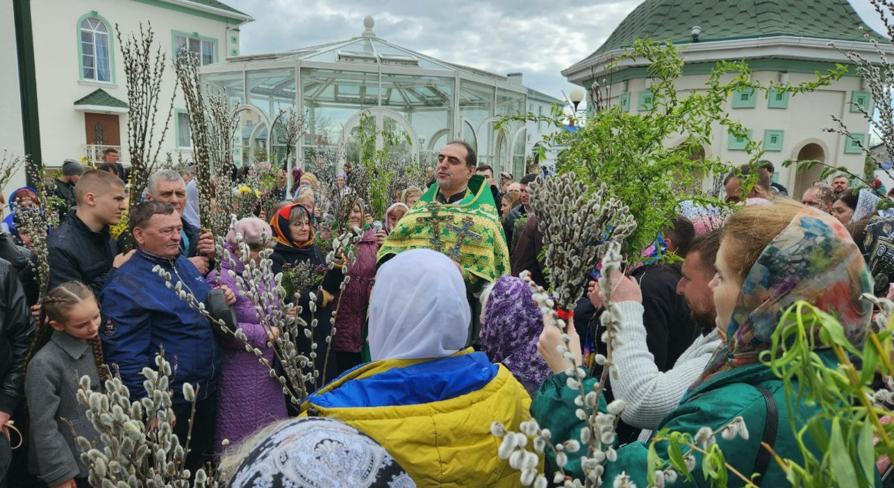 Вербное воскресенье. Акция «Верба добра»