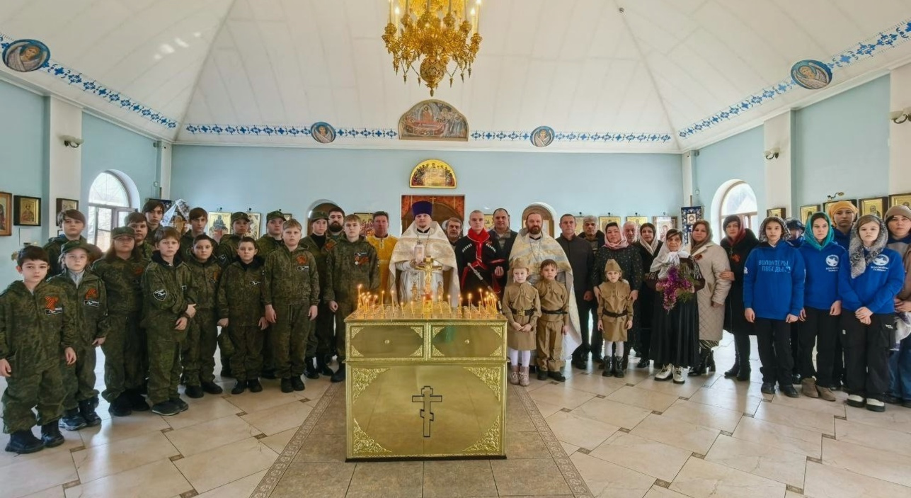 В храме Успения Пресвятой Богородицы станицы Васюринская прошла народная акция «Свеча Памяти»