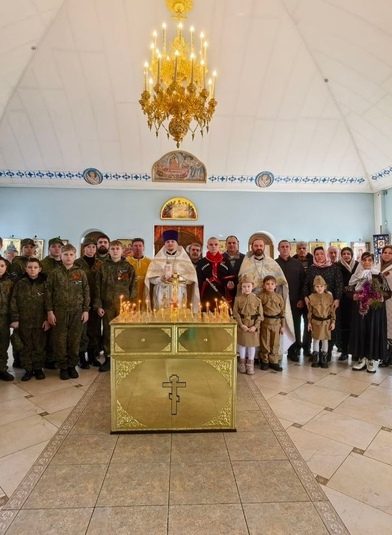 В храме Успения Пресвятой Богородицы станицы Васюринская прошла народная акция «Свеча Памяти»