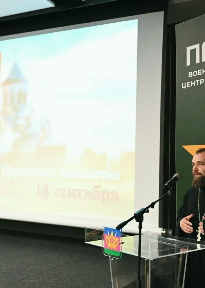 Духовный щит: Окормление курсантов центра «Патриот» в Старомышастовской