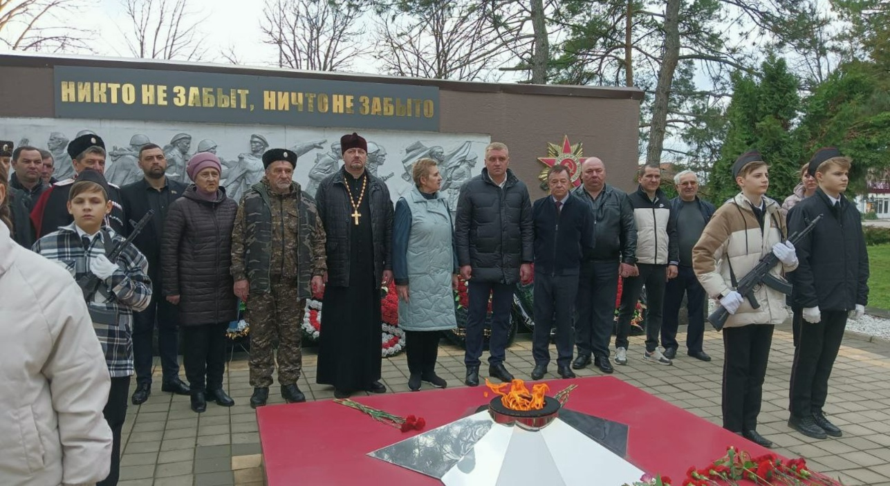 В Мичуринском поселении состоялся митинг-акция «Помним…гордимся…»