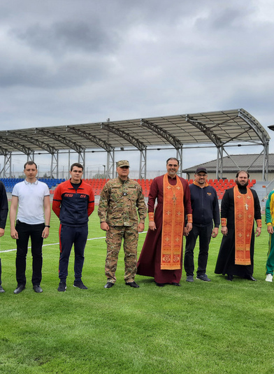 Освящен стадион «Кубань»