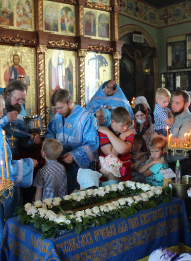 Праздник Успения Пресвятой Богородицы в нашем храме